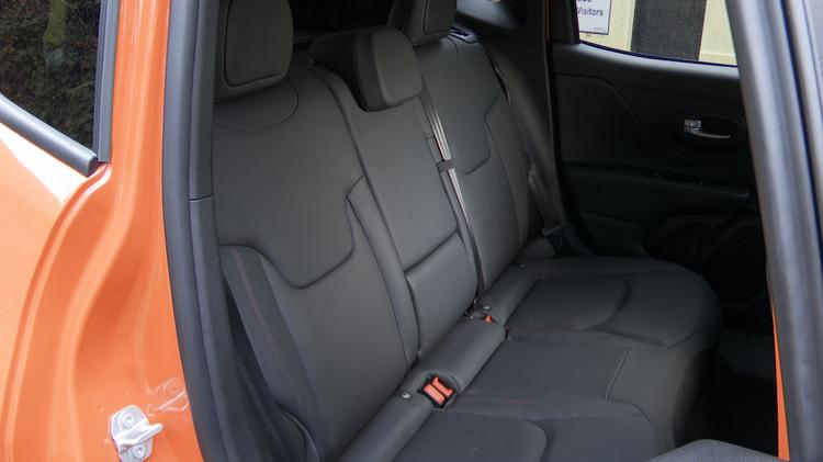 Jeep renegade isofix clearance points